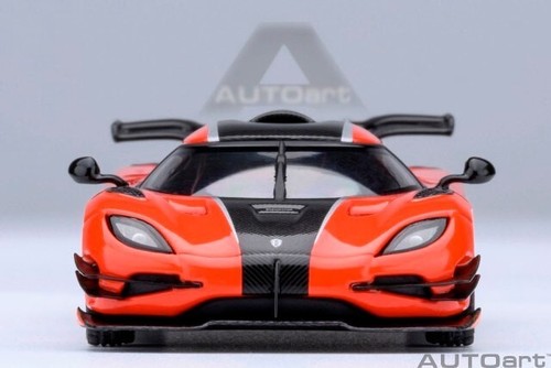 20044 AUTOart 1:64 Koenigsegg One Orange/Carbon Black/Silver - Picture 3 of 10