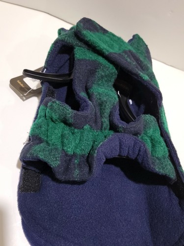 Chaqueta Fab Dog Plaid Boucle para perro - verde/azul marino 10 pulgadas (precio de venta sugerido por el fabricante 55,99 USD) - Imagen 4 de 7