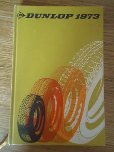 Dunlop 1973 Agenda * Advertising Clipping Tires Automobile Garage - Picture 1 of 7