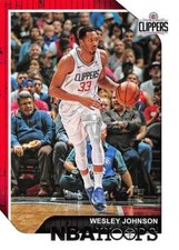 2018-19 Panini Hoops #155 Wesley Johnson NM-MT Clippers J2M