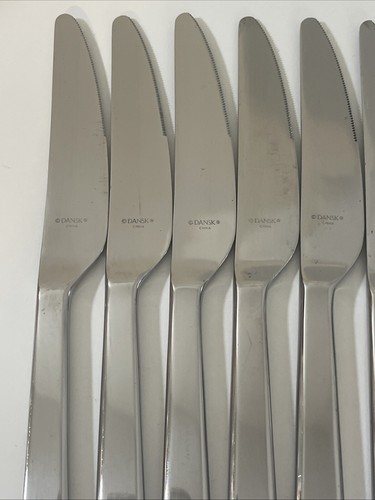 DANSK Meridian Stainless Steel Flatware 15 Pieces Discontinued - Picture 4 of 23