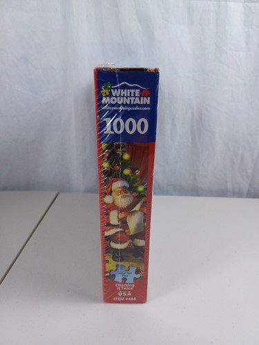 1000 Teile Puzzle Weihnachten "Checking It Twice" White Mountain 24"x30" - Bild 4 von 5