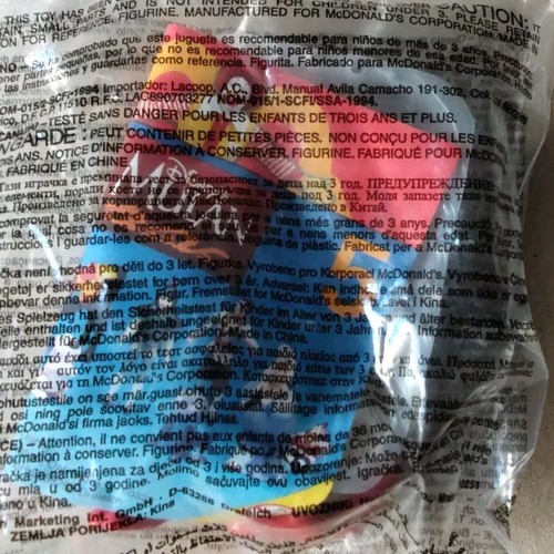 Vtg Disney Mulan McDonald's Happy Meal Toy Mulan "Mushu" Sealed New 1998 - Picture 4 of 4