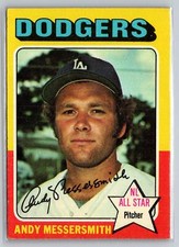 1975 Topps #440 Andy Messersmith