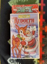 Christmas Watch & Rudolph the Red Nosed Reindeer & Friends(1993 VHS)