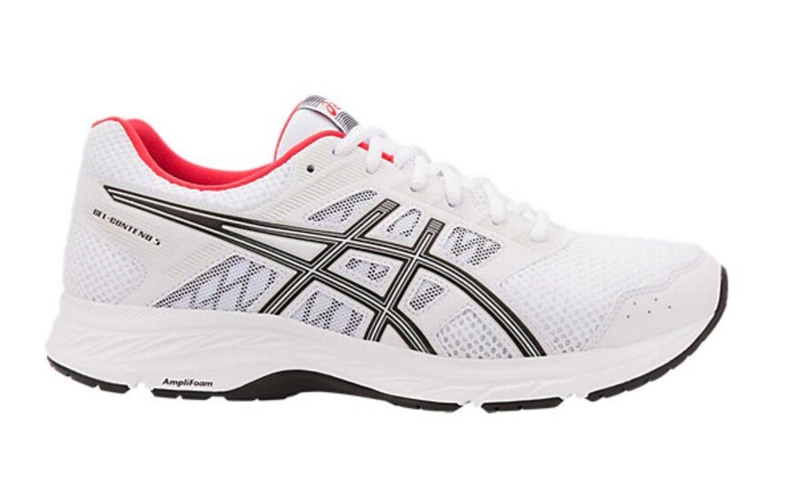 Asics Gel-Contend 5 Nouveau Style Chaussures Hommes 1011A256 100 Asics Gel-Contend 5 Nouveau Style Chaussures Hommes 1011A256 100