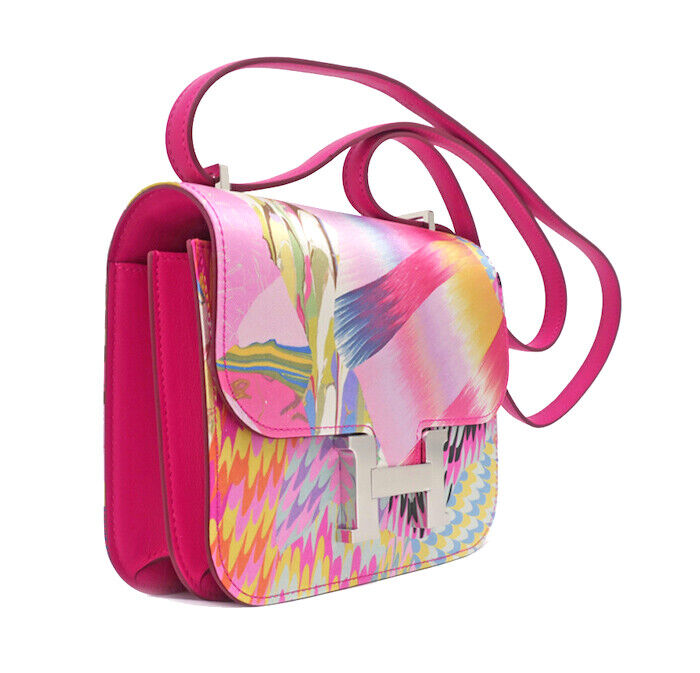 Hermes pink constance bag sale