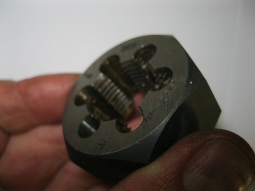 1 - Vintage Trukut 7/8" x 14TPI UNF HS Die Nut. Made in England - Picture 4 of 4
