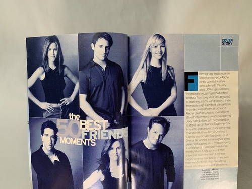 TV Guide June 2002 Friends Monica Chandler The 50 Best Friends Moments No Label - Picture 5 of 7