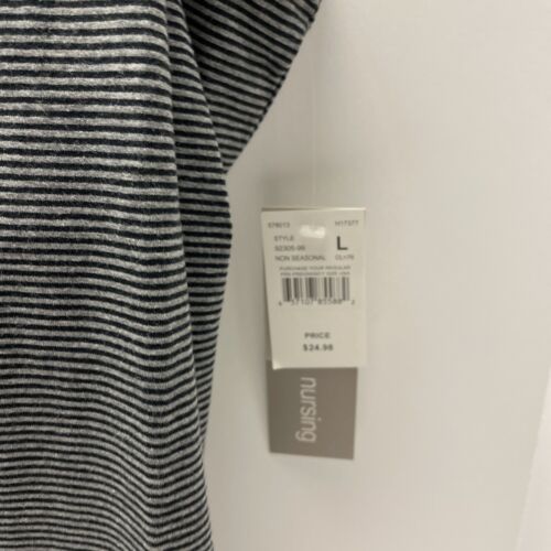 Motherhood Nursing Camisole Tank Top W/Built In Shelf Bra Black Gray NEW NWT - Picture 3 of 11