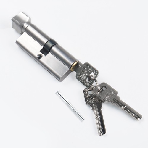 Screen Door Security Door Lock Key Cylinder Barrel Lock Replacement w/Screw+Keys - Picture 3 of 9