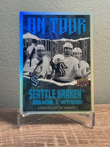 2024-25 Upper Deck Series 2 On Tour Jared McCann Beniers #OT-15 Seattle Kraken
