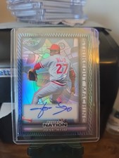Jose Rijo 2025 Leaf Baseball Nation Strikeout Machine AUTO 3/3  Cincinnati Reds