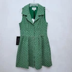Tuckernuck Pomander Place Greenbriar Eyelet Sleeveless Noelle Shirt Dress Medium