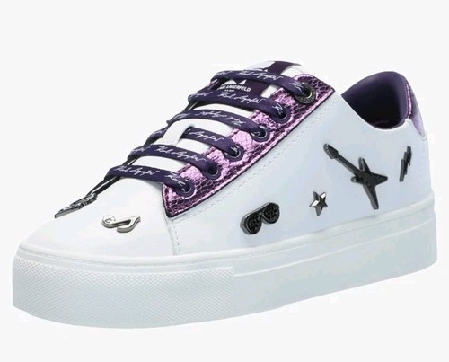 Zapatillas de plataforma Karl Lagerfeld Cate Rocker para mujer con pasadores talla 8,5 - Imagen 3 de 6