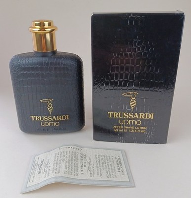 TRUSSARDI   UOMO   VINTAGE   AFTERSHAVE  LOTION   (pre barcode ) 50ml    NEU/OVP