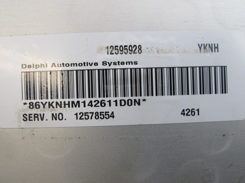 Chevrolet SSR LS2 2005 6,0 L ECM ECU motor módulo de computadora 12578554 OEM - Imagen 3 de 12