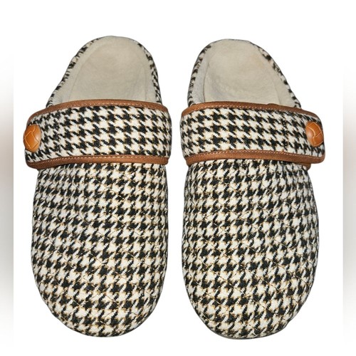 Vionic Women's Houndstooth Mule Slippers Size 10 - Foto 2 di 8