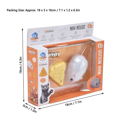 Remote Control Mouse Toy Fun Infrared Reality Environmental Protection ABS E BST - Picture 18 of 24
