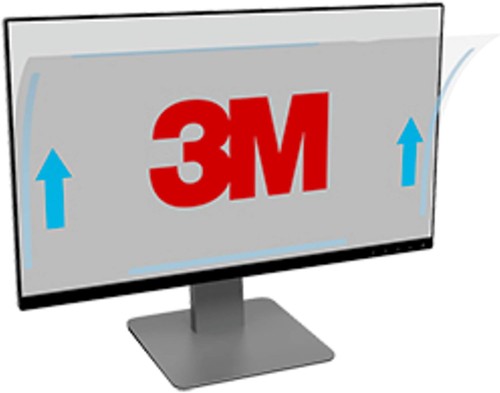 3M Privacy Filter for 24 inch widescreen LCD monitor. Black anti-gla (US IMPORT) - 第 3/6 張圖片