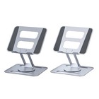 Adjustable Laptop Stand 360°Rotatable Aluminum Alloy Tablet Holder Rack Foldable