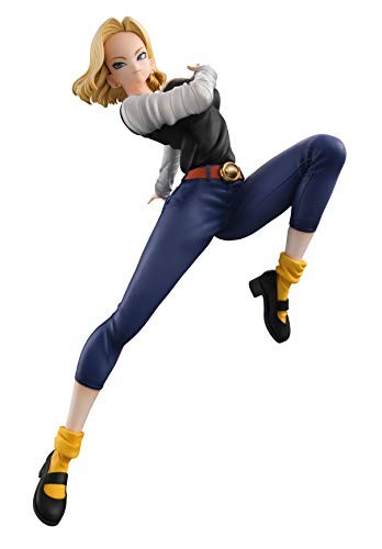 Figura MegaHouse Dragon Ball Gals Android 18 Ver.IV unos 200 mm pintada PVC - Imagen 3 de 7
