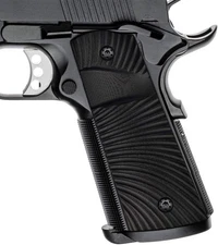 Cool Hand 1911 G10 Grips Full Size Sunburst Texture Magwell Ambi Safety Cut