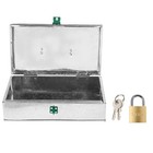  1 stück Eisenblatt Werkzeugkasten Haushalt Werkzeug Aufbewahrungskoffer Deed