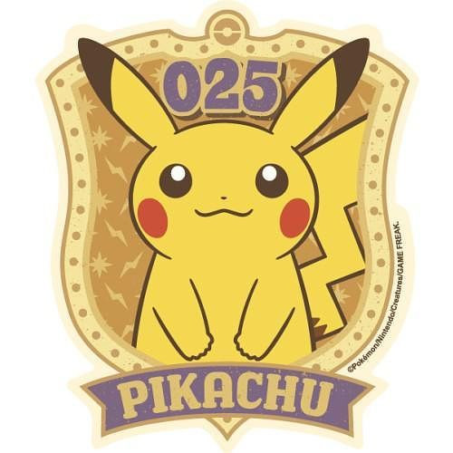 Коллекция ретро-наклеек Ensky Pokémon 01 (Пикачу А), США, продавец