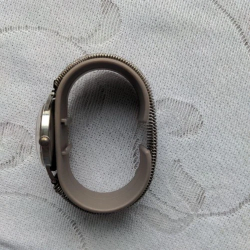 Reloj de cuerda manual SEIKO MARVEL 17J correa de acero antiguo usado - Imagen 2 de 2