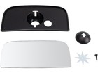 Left Lower Door Mirror Glass For 2019 Chevy Silverado 1500 LD NR935TS