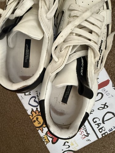 Dolce & Gabbana Boxed Trainers UK Size 8 Men's - Picture 4 of 5