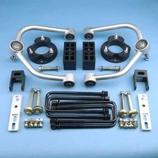 For Titan 2004-2016 4WD Lift Leveling Kit Front 4" Rear 2"+Control Arm+Shock