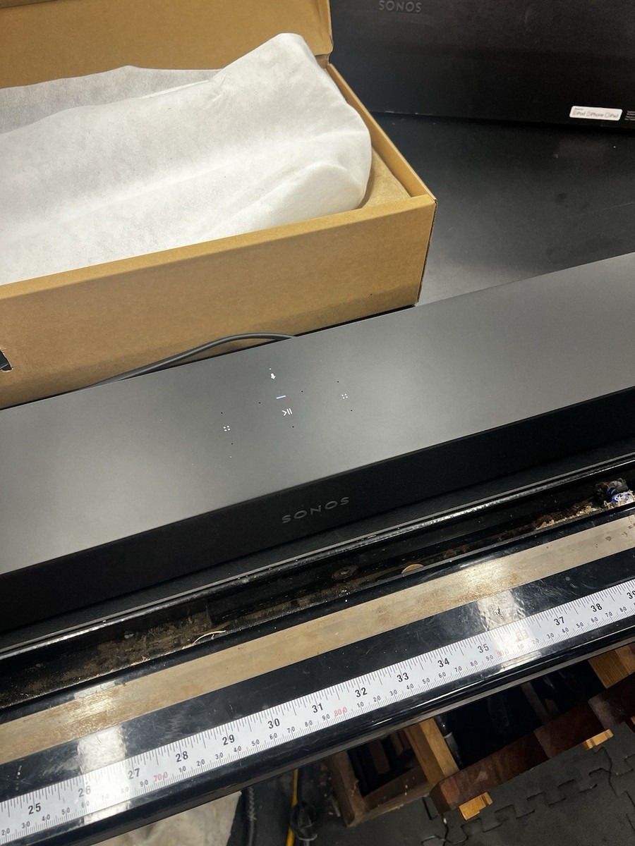 Sonos Beam Wireless Soundbar Speaker - Black (BEAM1US1BLK Sonos Beam Wireless Soundbar Speaker - Black (BEAM1US1BLK