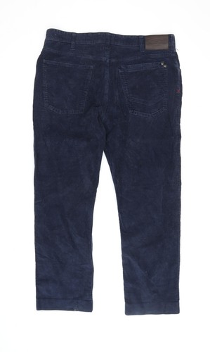 White Stuff Men's Blue Corduroy Trousers 34 - 第 2/12 張圖片