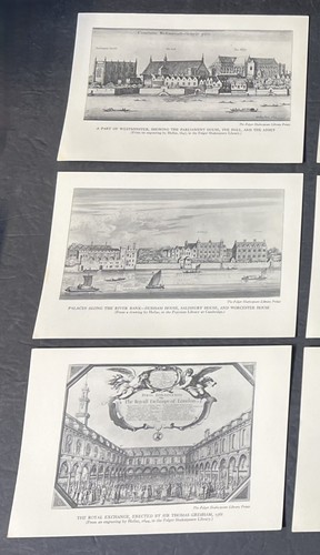 The Folger Shakespeare Library Prints (1935, The Meriden Gravure Co.) 18 Prints - Bild 11 von 23