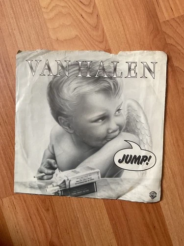 VAN HALEN VINYL 45 " JUMP " 1984 VINYL NEAR MINT CONDITION FIRST PRESSING