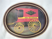 The Great Atlantic & Pacific A&P Drink Tin Metal Serving Tray
