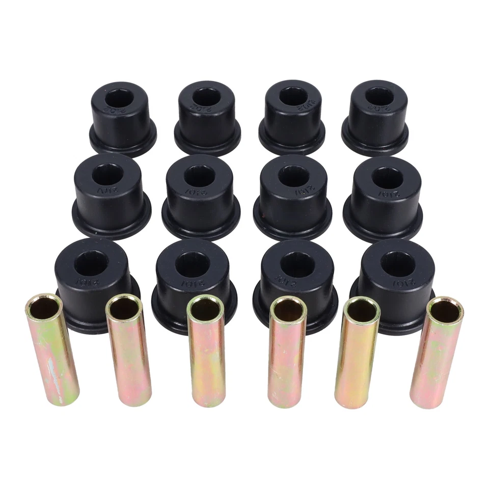 Juego de bujes de resorte de hoja trasera Polygraphite® 1988-2000 Chevy K2500 V10 Suburban Foto 2 de 4