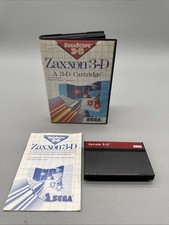 Zaxxon 3D Sega Master System Complete in Box