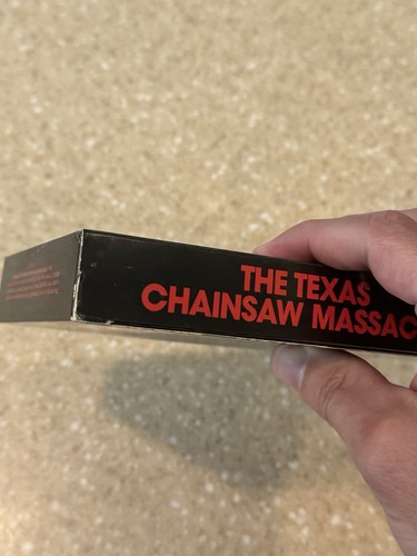 Texas Chainsaw Massacre VHS Wizard Video 1st Release Rare Horror - Picture 13 of 13