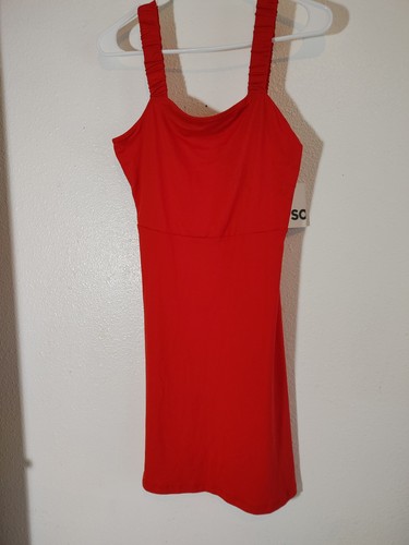 Damen Gr. M Kleid So/Kohl's Neu mit Etikett Rot Tank Sportlich Clueless Preppy Normcore Cruise - Bild 1 von 4