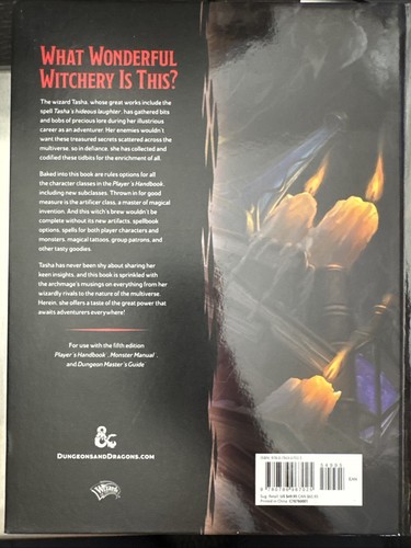 Tasha's Cauldron of Everything (D&D Rules Expansion) (Dungeons & Dragons) Wizard - Picture 2 of 8