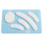 1 jeu pour patins à souris sans fil GPRO autocollants souris bords incurvés pieds