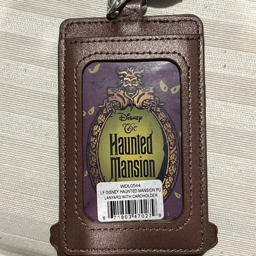 Loungefly Disney Haunted Mansion Stretching Room Portraits Lanyard Cardholder - Picture 13 of 16