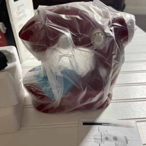 Mini máquina de coser SMARTEK de 2 puntadas con pedal RX-08- CAJA ABIERTA - Imagen 4 de 12