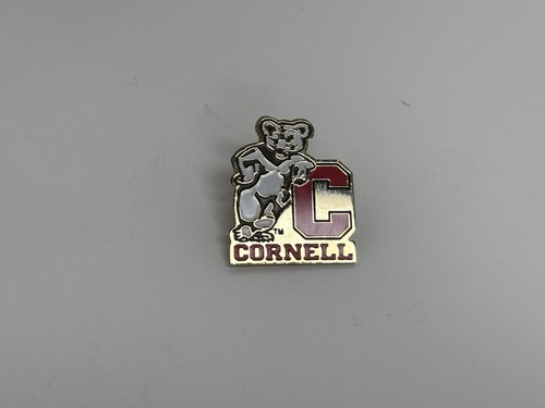 Cornell University C Maskottchen großer roter Bär Emaille Anstecknadel - Bild 2 von 7