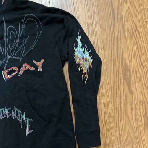 RARE Juice WRLD Day slime hoodie Rap 999 Club Dec 2023 Chicago United Center L - Picture 4 of 9