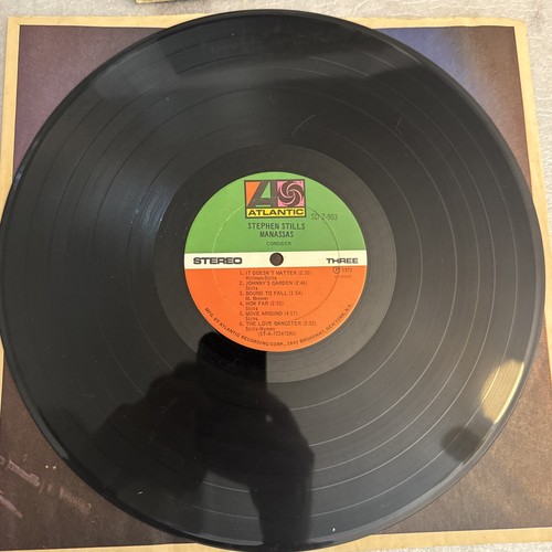 Stephen Stills Manassas Vinyl 2xLP Atlantic SD 2-903 VG+ 1st Press - Picture 10 of 11
