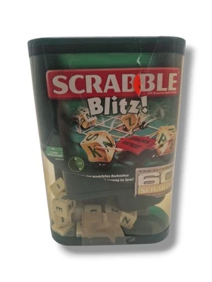 ⚡Scrabble Blitz Spiel Reise Würfel Brettspiel Kreuzwort vollständig gezählt⚡ - Bild 1 von 4